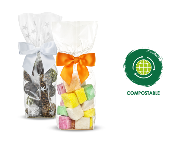 Deltasacs make compostable hard-bottom bag : eco-recycable french packaging
