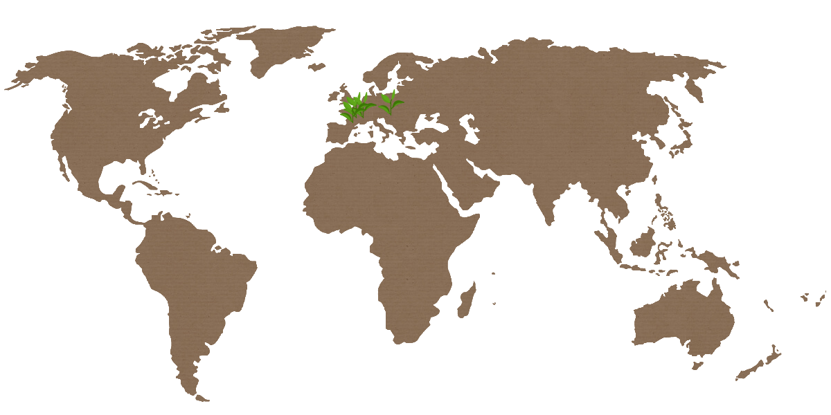 Deltasacs's eco-responsible packaging production sites around the world : 2 in France (Pont Evêque – Saint Jean de Muzols) 1 in Hungary (Budapest)