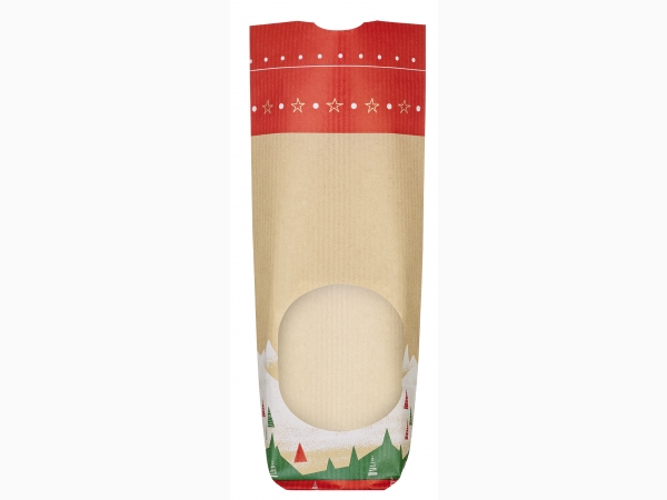 Christmas hard-bottom bag - Sapin