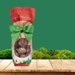 Christmas hard-bottom bag - Sapin