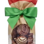 Christmas hard-bottom bag - Sapin