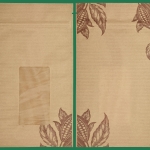 ETUI POUR TABLETTE DE CHOCOLAT - Cabosses Ecru
