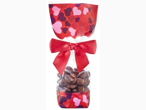 Sac fond carton Saint Valentin - Valentine